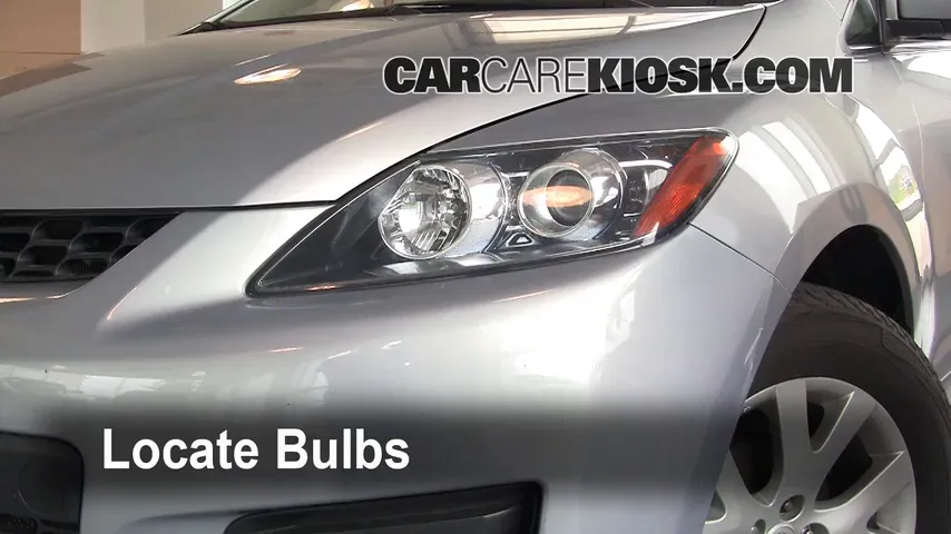 2008 Mazda CX-7 Sport 2.3L 4 Cyl. Turbo Lights Parking Light (replace bulb)
